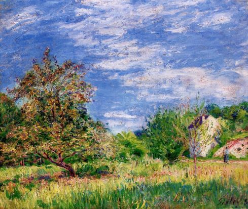 Alfred Sisley - Orchard in Spring