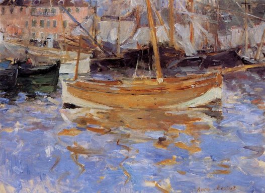 Berthe Morisot - The Port of Nice