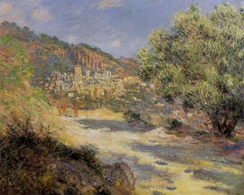 Claude Monet - The Road to Monte Carlo