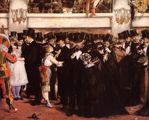 Edouard Manet - Masked Ball at the Opera