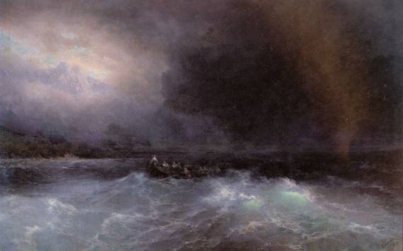 Ivan Constantinovich Aivazovsky - Ship At Sea