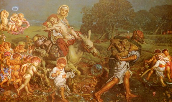 William Holman Hunt - The Triumph Of The Innocents