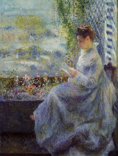 Pierre-Auguste Renoir - Madame Chocquet Reading