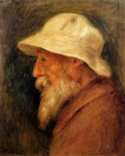 Pierre-Auguste Renoir - Self Portrait with a White Hat