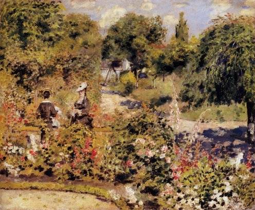 Pierre-Auguste Renoir - The Garden at Fontenay