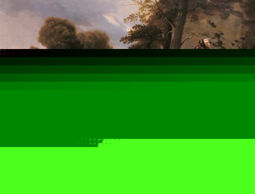 A Greyhound In An Extensive Landscape