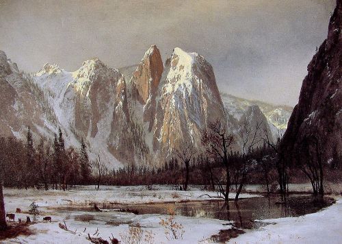 Cathedral Rock, Yosemite Valley, California
