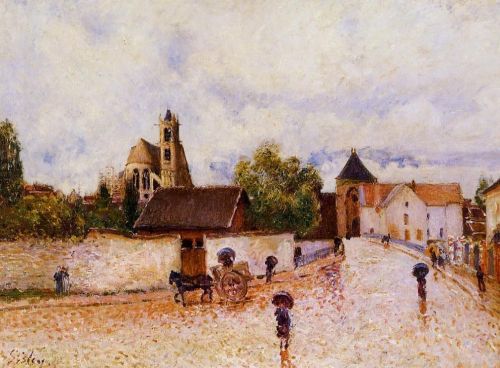 Moret-sur-Loing, Rainy Weather