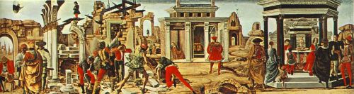 Predella of the Griffoni Polyptych, Right