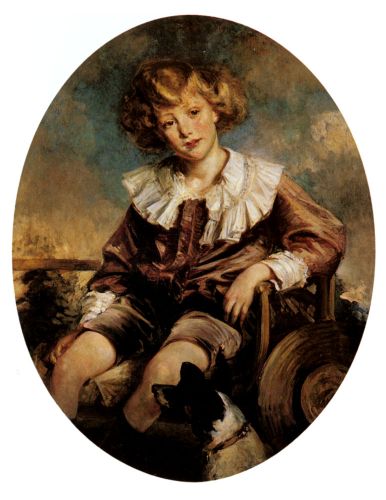 Portrait Of Antonin De Mun As A Young Boy