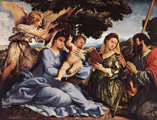 Madonna and Child with Saints and an Angel