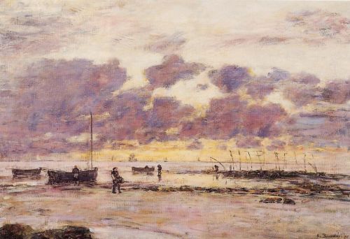 The Shores of Sainte Adresse at Twilight