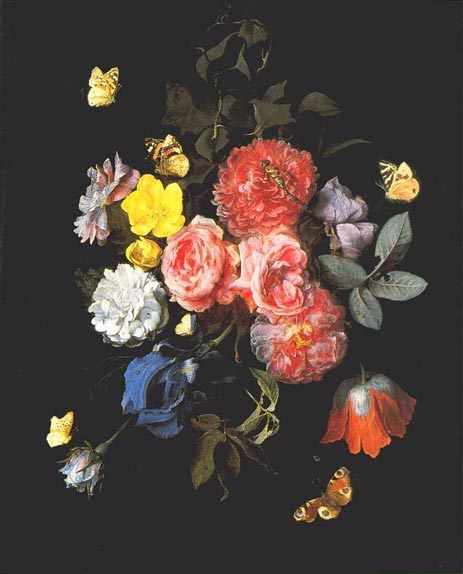 Flowers and Butterflies, undated