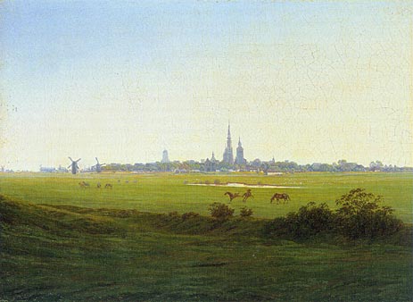 Meadows near Greifswald, c.1822