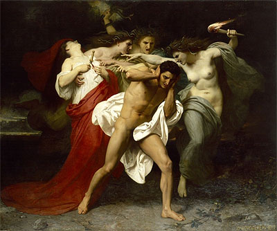 Orestes Pursued by the Furies, 1862