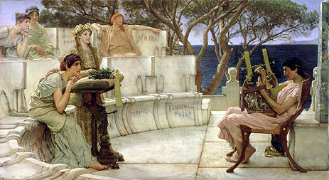 Sappho and Alcaeus, 1881