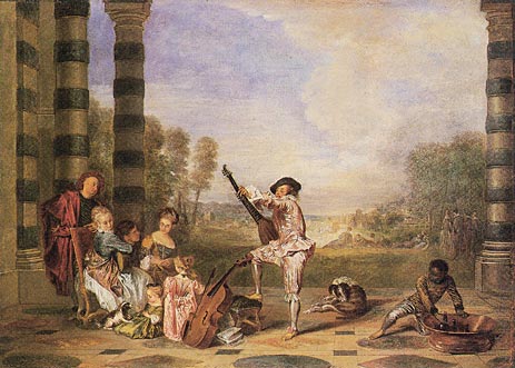 The Music Party (Les charmes de la vie), c.1718