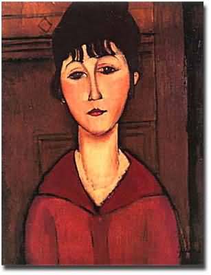 Amedeo Modigliani Tete De Jeune Fille Oil Painting
