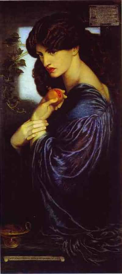 Dante Gabriel Rossetti Proserpine Oil Painting