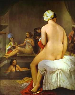 Jean Auguste Dominique Ingres The Small Bather Oil Painting