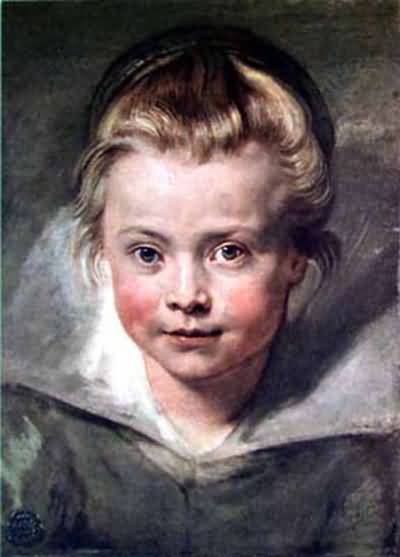 Peter Paul Rubens Child s Head Oil Painting