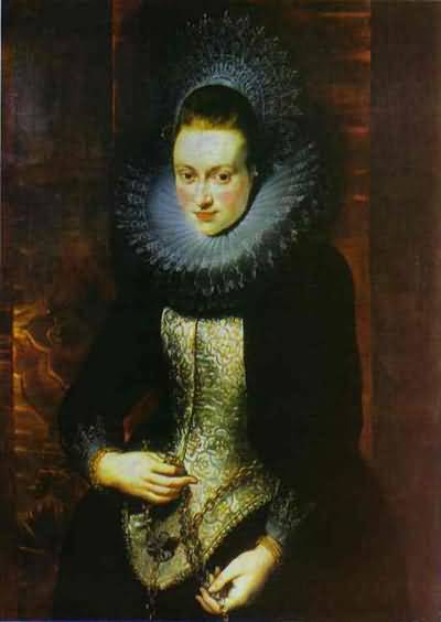 Peter Paul Rubens Portrait of a Lady with a Rosary Oil Painting