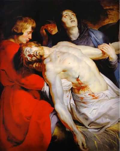 Peter Paul Rubens The Entombment Oil Painting