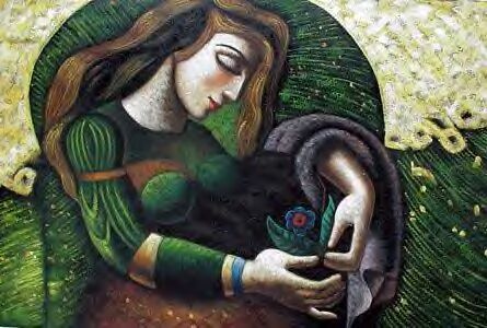 Lovely modernist portrait