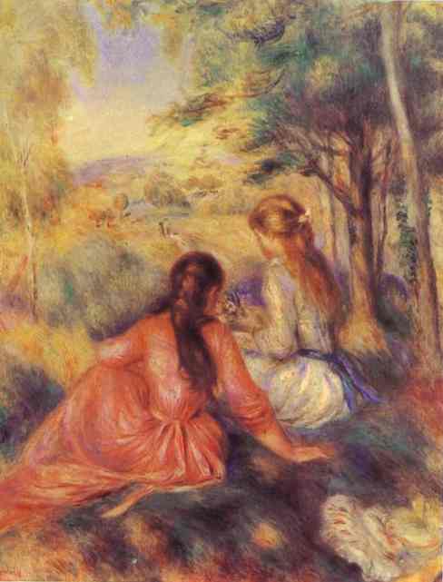 On the Meadow. C.1890.