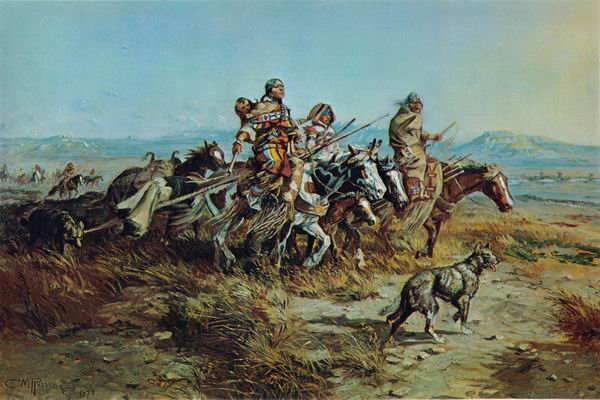 Indian Women Moving 1898