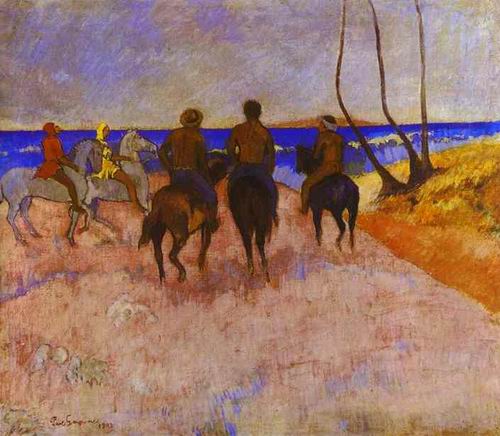Horsemen on the Beach. 1902
