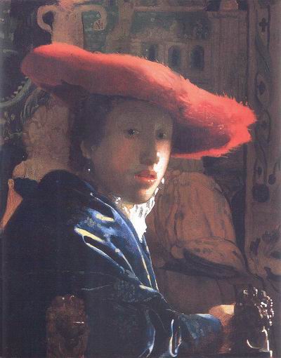 Girl with the red hat,1665 1666