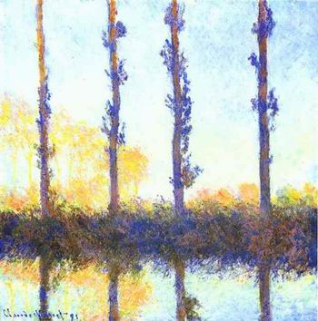 Poplars. Four Trees. 1891
