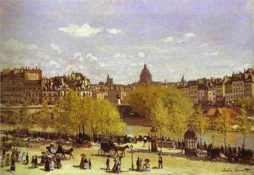 Quai du Louvre. 1867