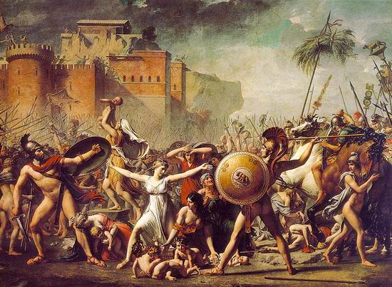 The Intervention of the Sabine Women. 1799