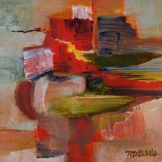 Wind and Lightning Abstract