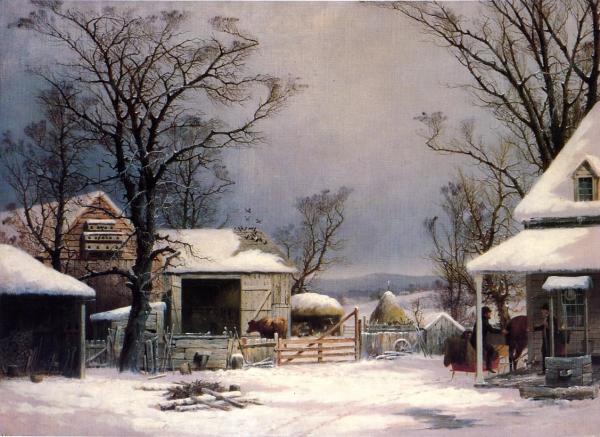 Farmyard, Winter