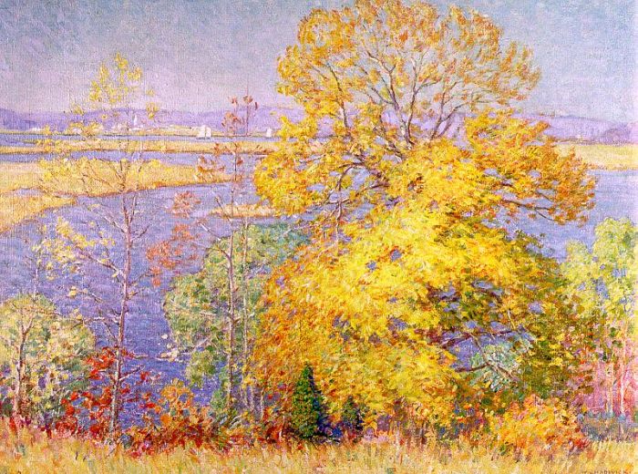 Connecticut River: View from Ely's Ferry Road