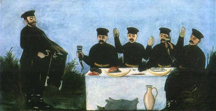 Feast With Organ Grinder Datiko Zemel