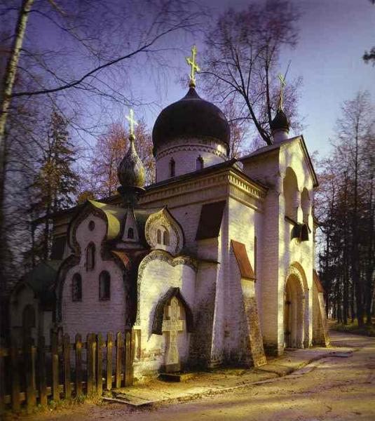 The Church In Abramtsevo