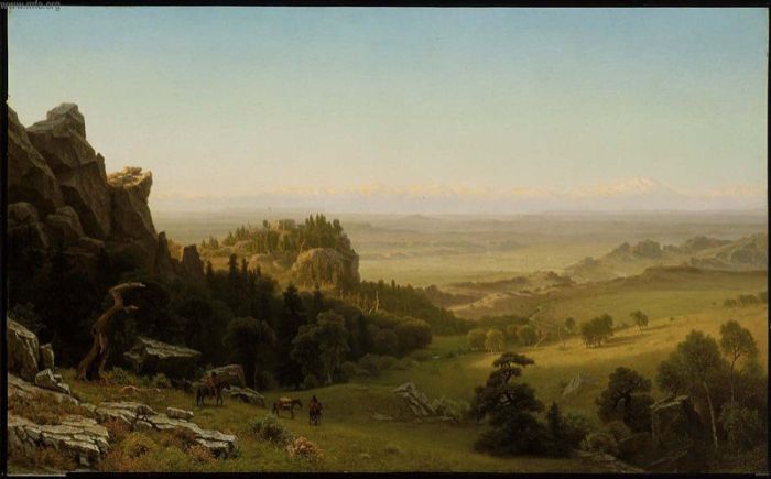 View From The Wind River Mountains, Wyoming