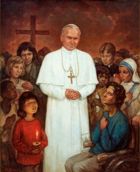Portrait of Pope John Paul II