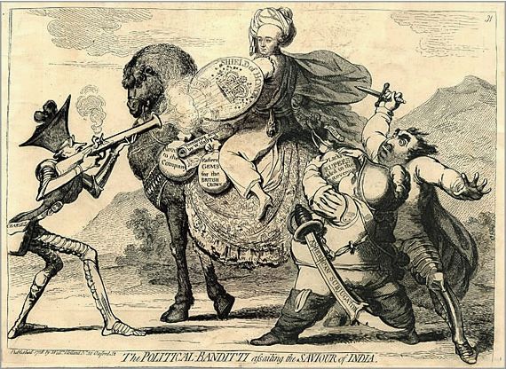 The Political Banditti Assaulting The Saviour of India