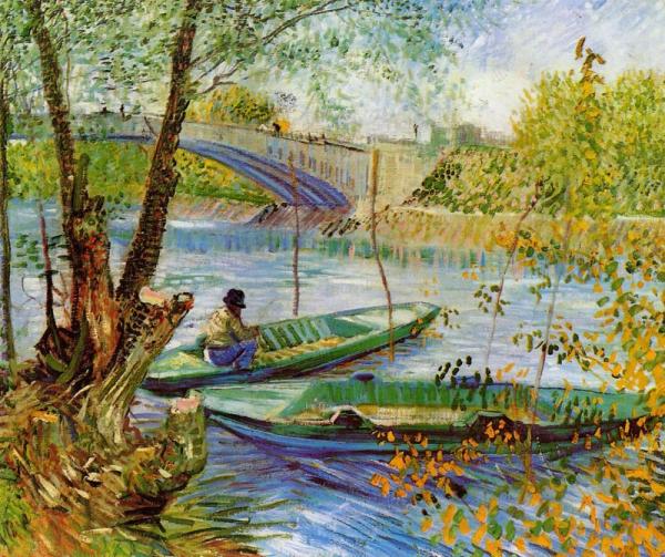 Fishing In The Spring, Pont de Clichy