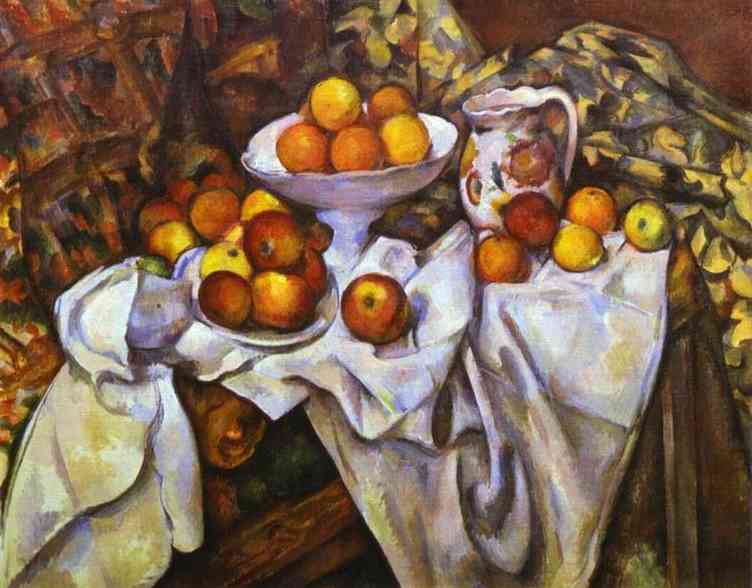 Still Life With Apples And Oranges