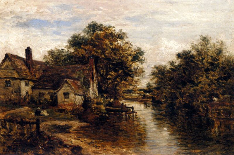 Willy Lott's House The Subject Of Constable's 'Hay Wain'