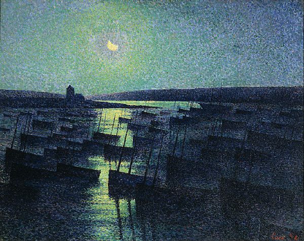 Camaret, Moonlight and Fishing Boats