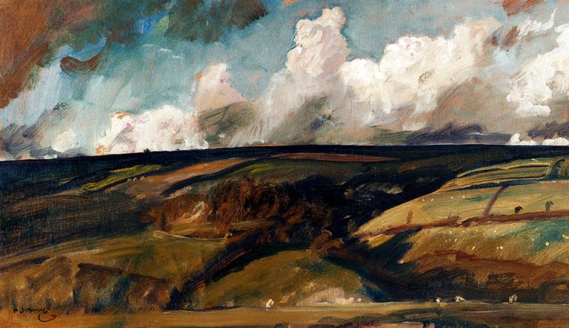 A View Down To Bradymoor