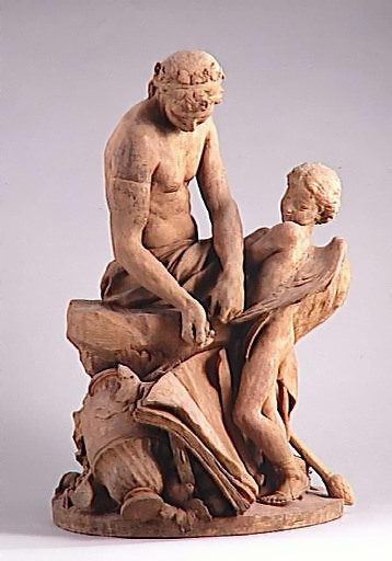 Anacreon tearing a feather from off the wings of Cupid