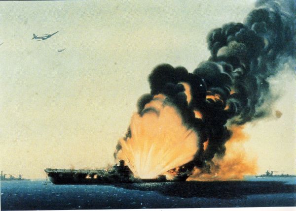 The Sinking of the USS Wasp